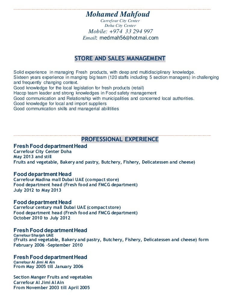 Mohammed Mahfoud Cv