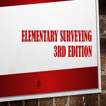 Elementary Surveying 435073714-Elementary-Surveying