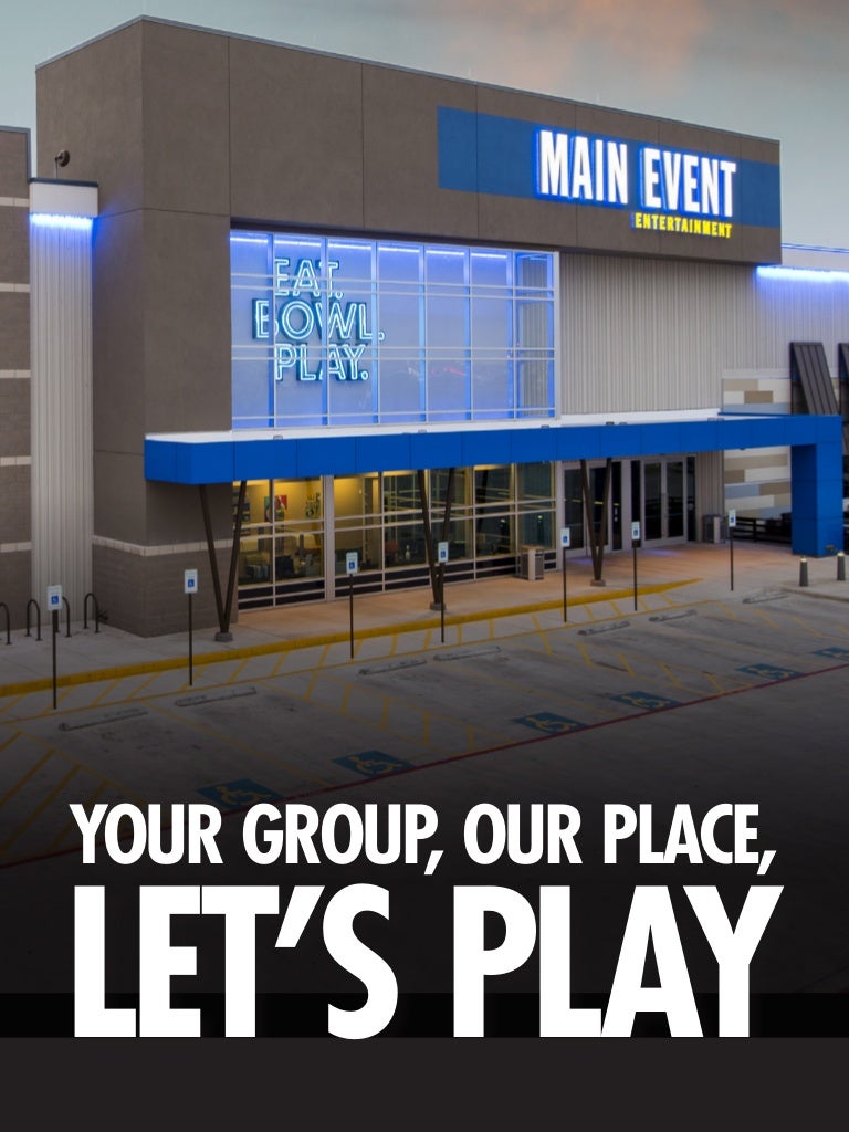 Main Event Corporate and Group Events