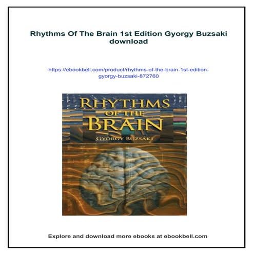 Rhythms Of The Brain 1st Edition Gyorgy Buzsaki