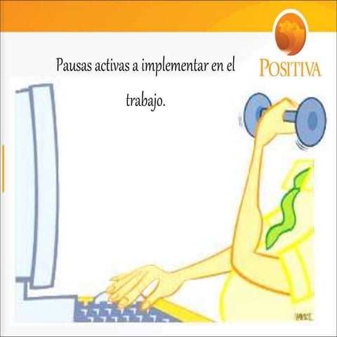 Ejercicios de pausas activas en el trabajo