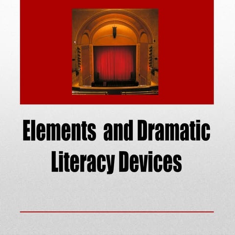Elements, Techniques and Literary Devices in Drama.pptx