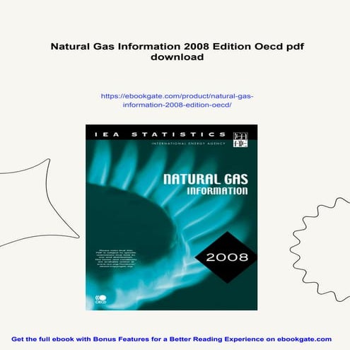 Natural Gas Information 2008 Edition Oecd | PDF