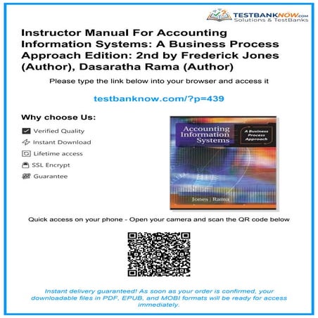 Accounting Information Systems 14Th Edition Romney Solutions Manual | PDF