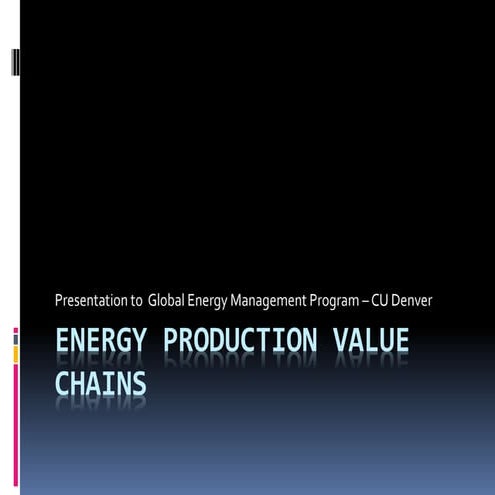 Value Supply Chains Pdf