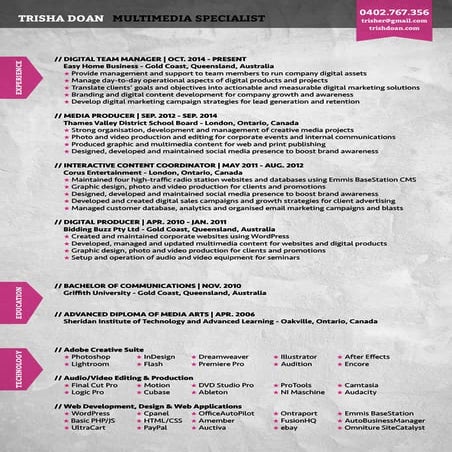 TrishDoan_Resume2015