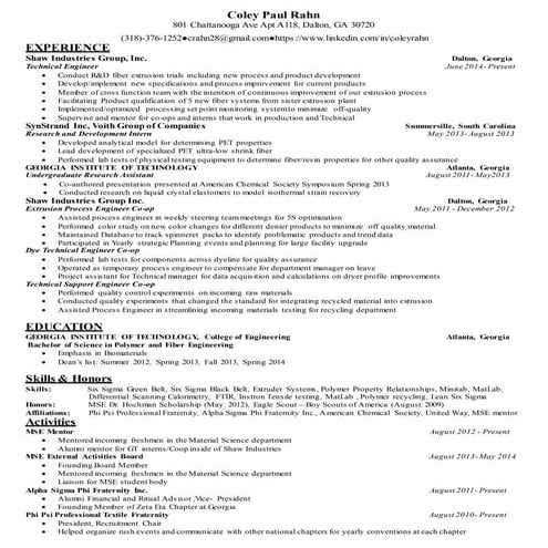 New Expanded Resume | DOCX