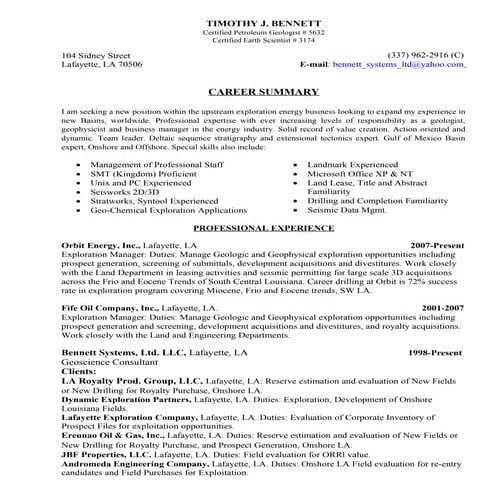TJB Resume 2015 Current