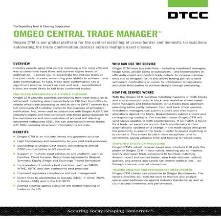 CTM-Overview-EMEA | PDF