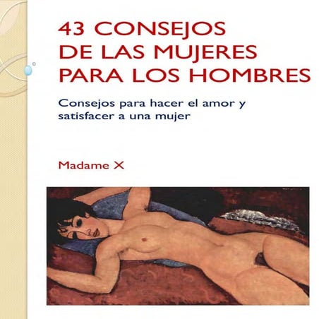 43 consejos de las mujeres para los hombres