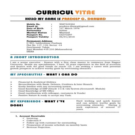 Awais Anwar CV | DOCX