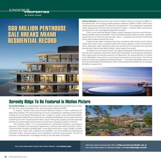 Properties - Global 2015