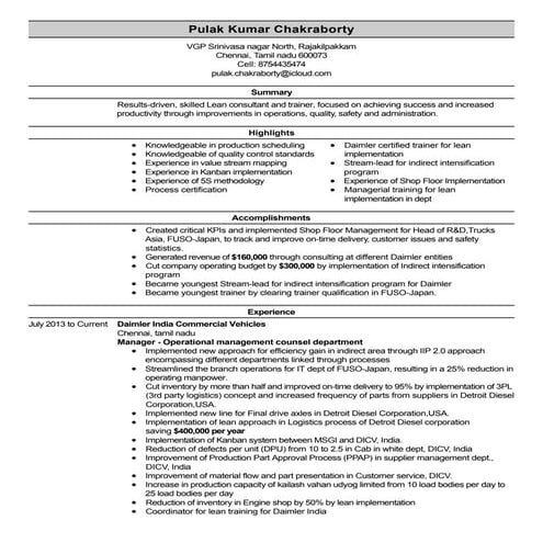 Gaurav Sharma Resume | DOC