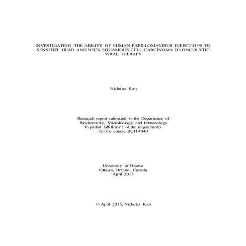 Oncolytic virotherapy for canine and feline cancer | PPTX