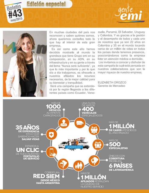 Boletín Gente emi #43 Edición Especial