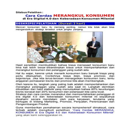 (2022) Silabus Training "Effective MARKETING COMMUNICATION in Digital 4 ...