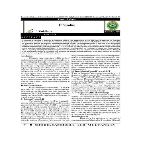 INTERNATIONAL INDEXED REFEREED RESEARCH PAPER