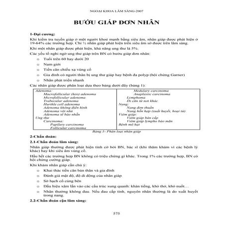 Bướu giáp đơn nhân