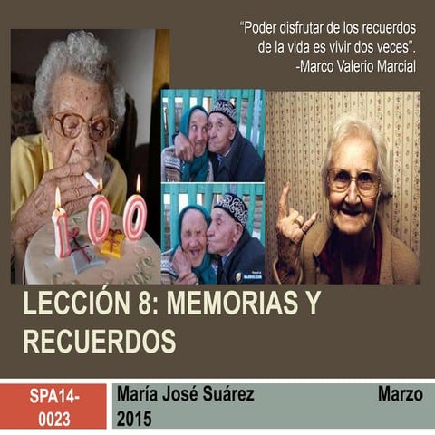 44 memorias&recuerdos