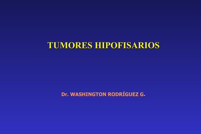 44. tumores hipofisarios