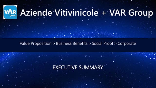 ES - Aziende Vitivinicole + Var Group