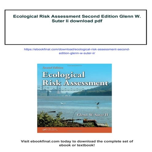 Practical Guide to Risk Assessment Reports Book | PDF