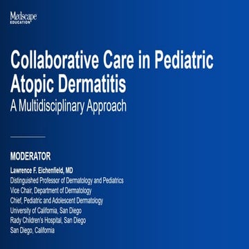 Collaborative Care in Pediatric Atopic Dermatitis: A Multidisciplinary ...