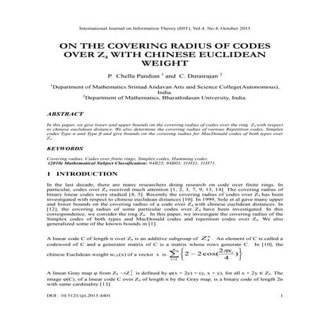 ON THE COVERING RADIUS OF CODES OVER Z4 WITH CHINESE EUCLIDEAN WEIGHT