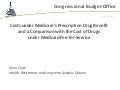 Costs under Medicare’s Prescription Drug Benefit and a Comparison with the Cost of Drugs under Medicaid Fee-for-Service