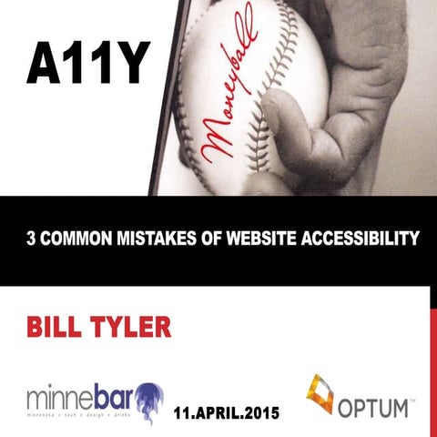 Moneyball AA11y Minnebar 11.aprile.2015