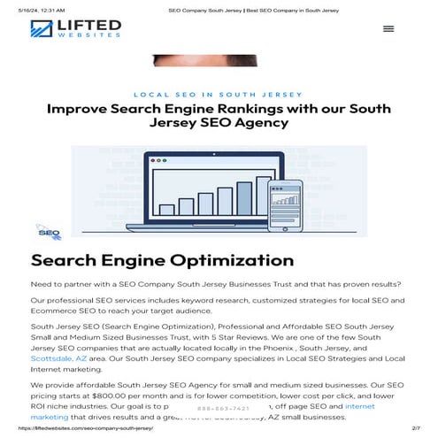 SEO Company South Jersey, Businesses Trust | PDF