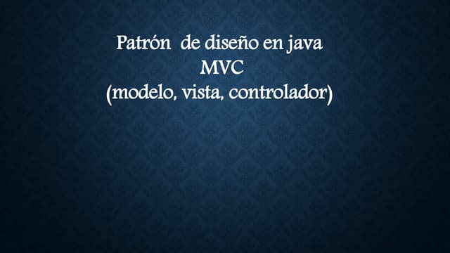  patron-mvc