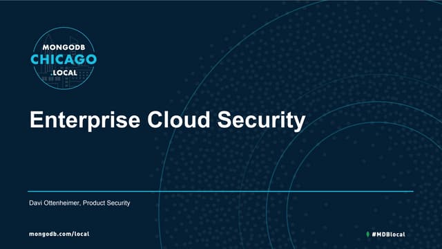 Enterprise Cloud Security