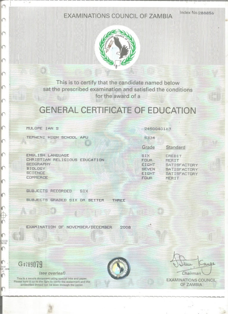 GRADE 12 CERTIFICATE grade-12-certificate