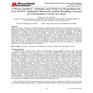 Reading Material: Authentic Materia...