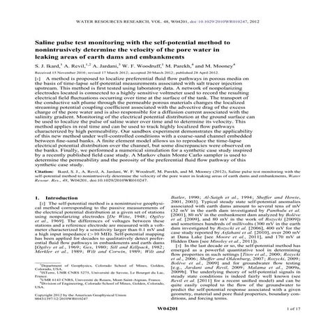 Ikard et al 2012 - WRR