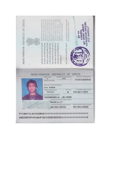 Indamer Experience Certificate | PDF