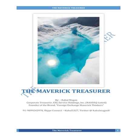 The Maverick Treasurer Magazine - Jan 2016