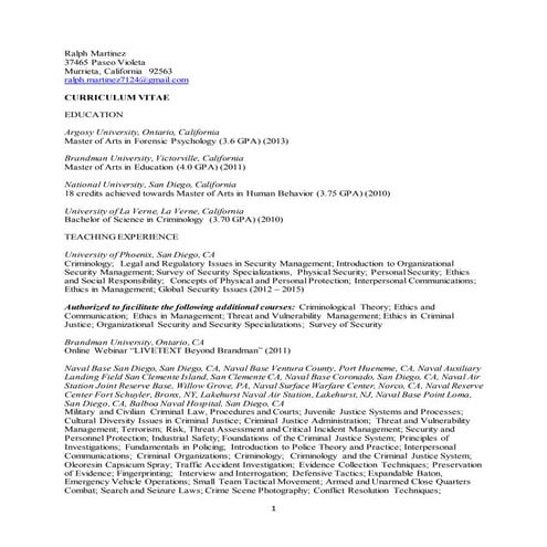 James ruffin resume 2014 | DOC