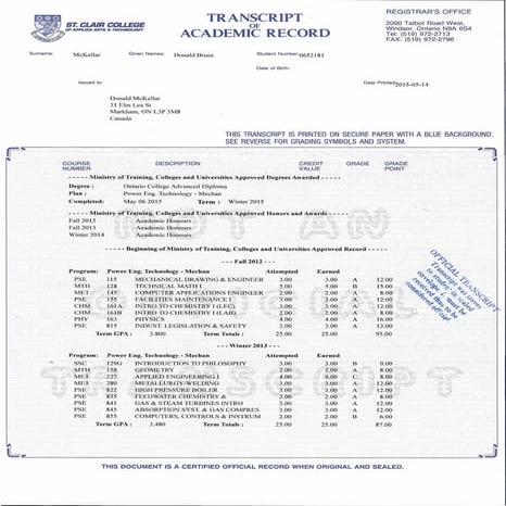 Durham College Welding Basic Certificate | PDF