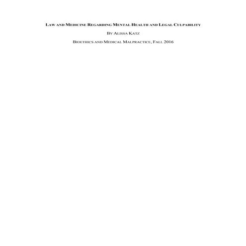 Alissa Katz- Bioethics Medmal paper