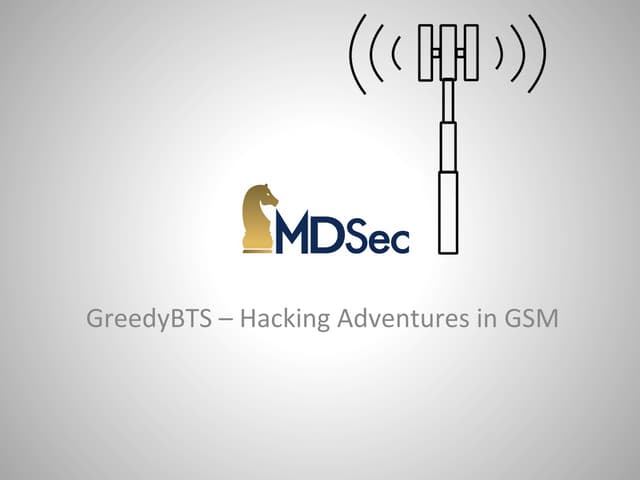 44CON 2014 - GreedyBTS: Hacking Adv...
