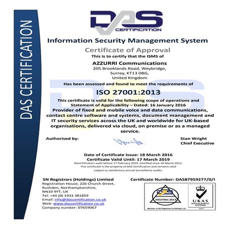 Cyber Security Essentials Plus Certificate 2016-12-23 | PDF