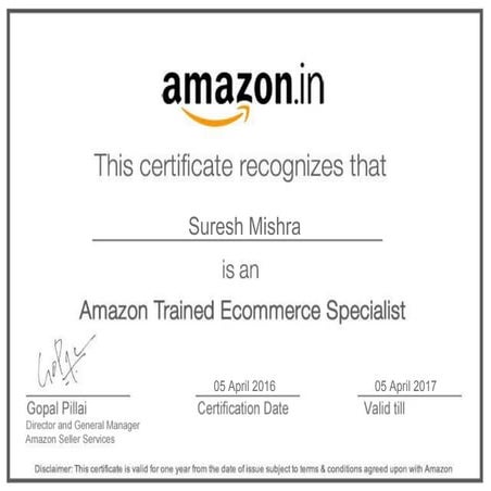 ATES – Start and Manage Business on Amazon_Course Certificate
