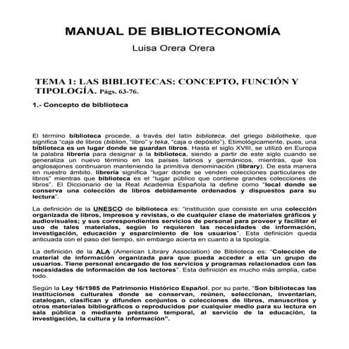 manual de biblioteconomía