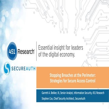 Stopping Breaches at the Perimeter: Strategies for Secure Access Control