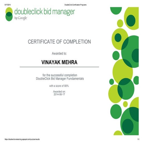 DoubleClick Bid Manager Fundamentals