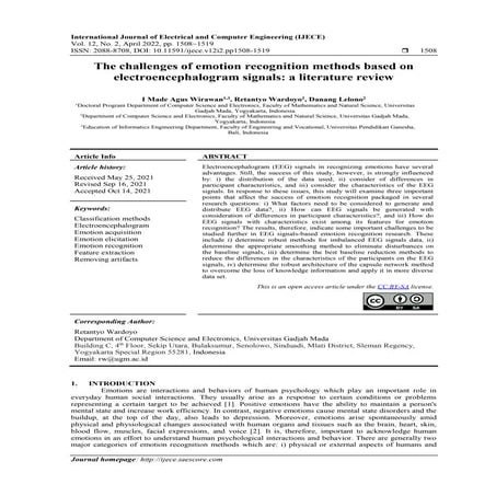 Emotion Recognition based on Speech and EEG Using Machine Learning ...