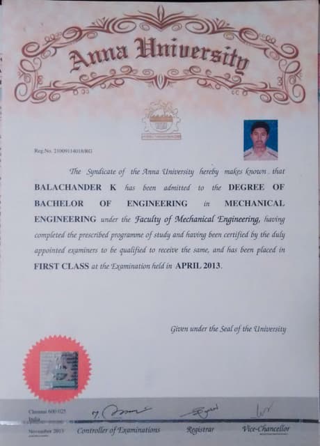 Master Degree certificate | PDF