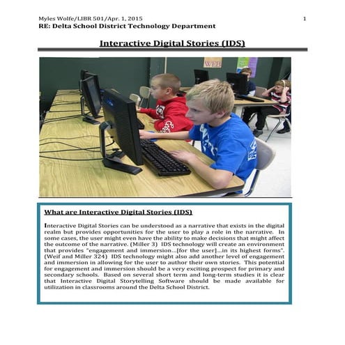 M_Wolfe-LIBR501TopicBriefing